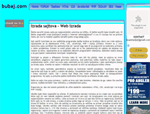 Tablet Screenshot of bubaj.com